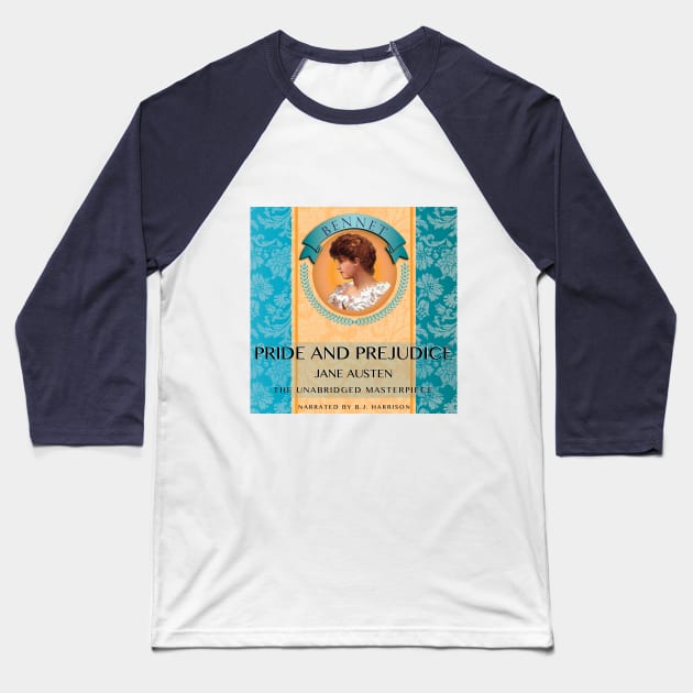 Pride and Prejudice Baseball T-Shirt by ClassicTales